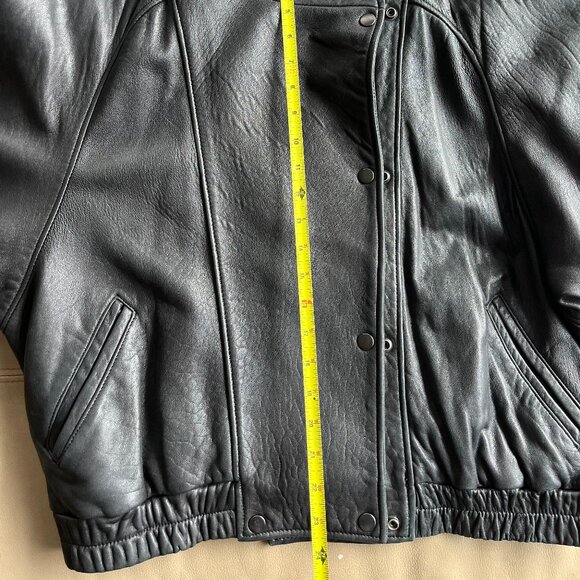 Vintage LNR Butter-Soft Lambskin Leather Jacket - Picture 5 of 6
